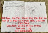 Đất Đẹp - Giá Tốt - Chính Chủ Cần Bán Lô Đất Vị Trí Đẹp Tại Xã Gia Viễn, Cát Tiên, Lâm Đồng